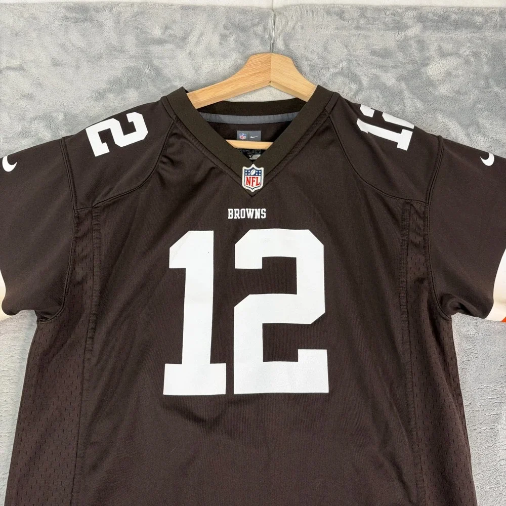 Cleveland Browns Colt McCoy #12 Nike On Field Home Jersey Youth Size XL